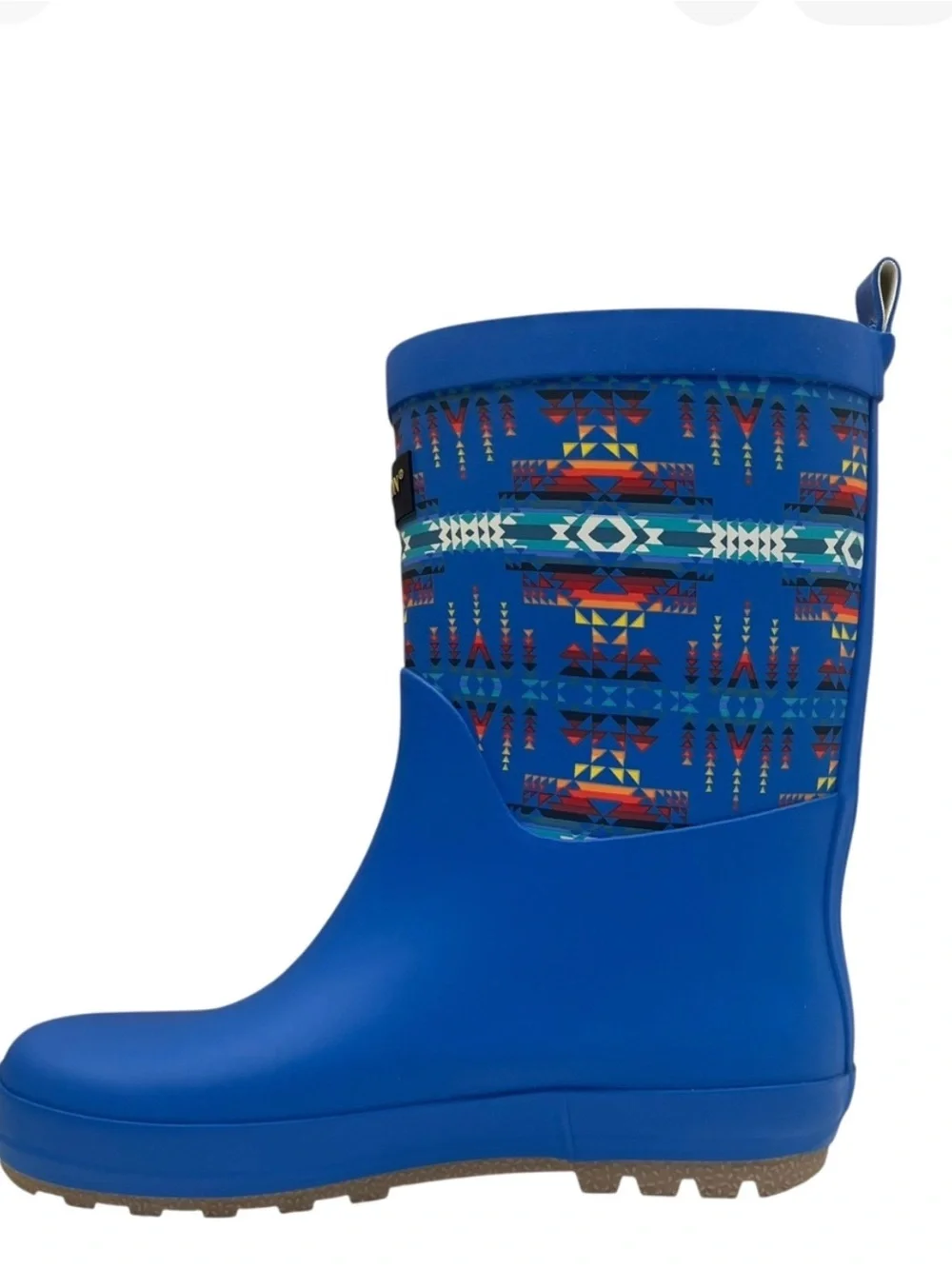 Pendleton  boots kids Mid calf shaft for splash protection.  Size  5/6 years